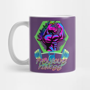 Fabulous Fitness Unicorn Pride Mug